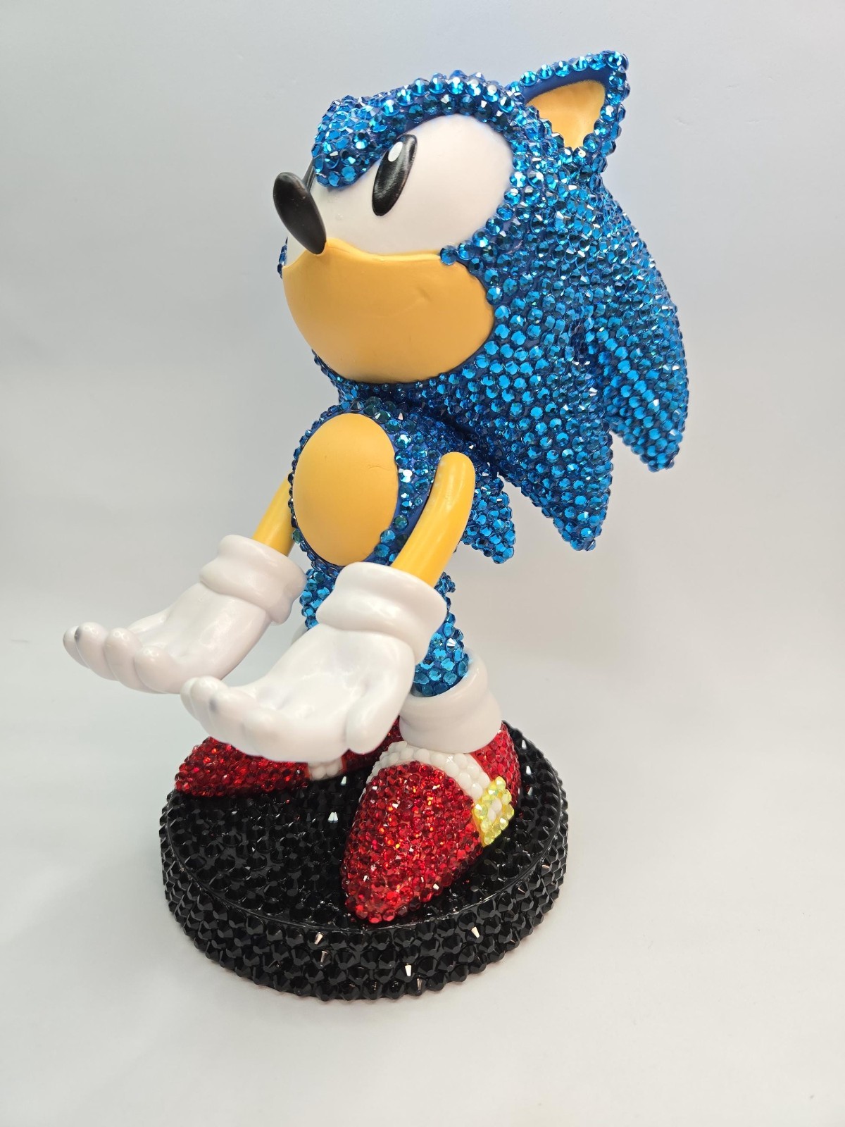 Rhinestoned Custom Handmade Sonic The Hedgehog Phone & Controller Holder