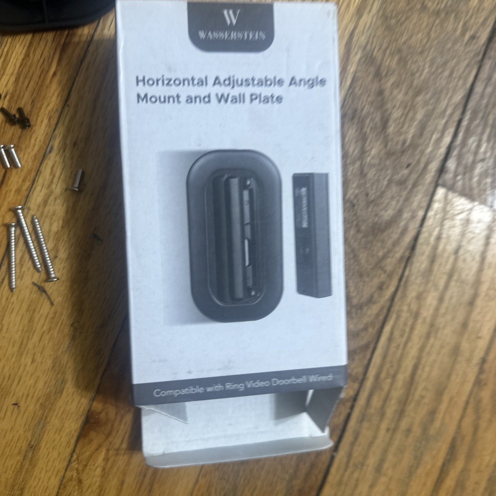 Wasserstein 35°–55° Adjustable Angle Mount for Ring Video Doorbell Wired