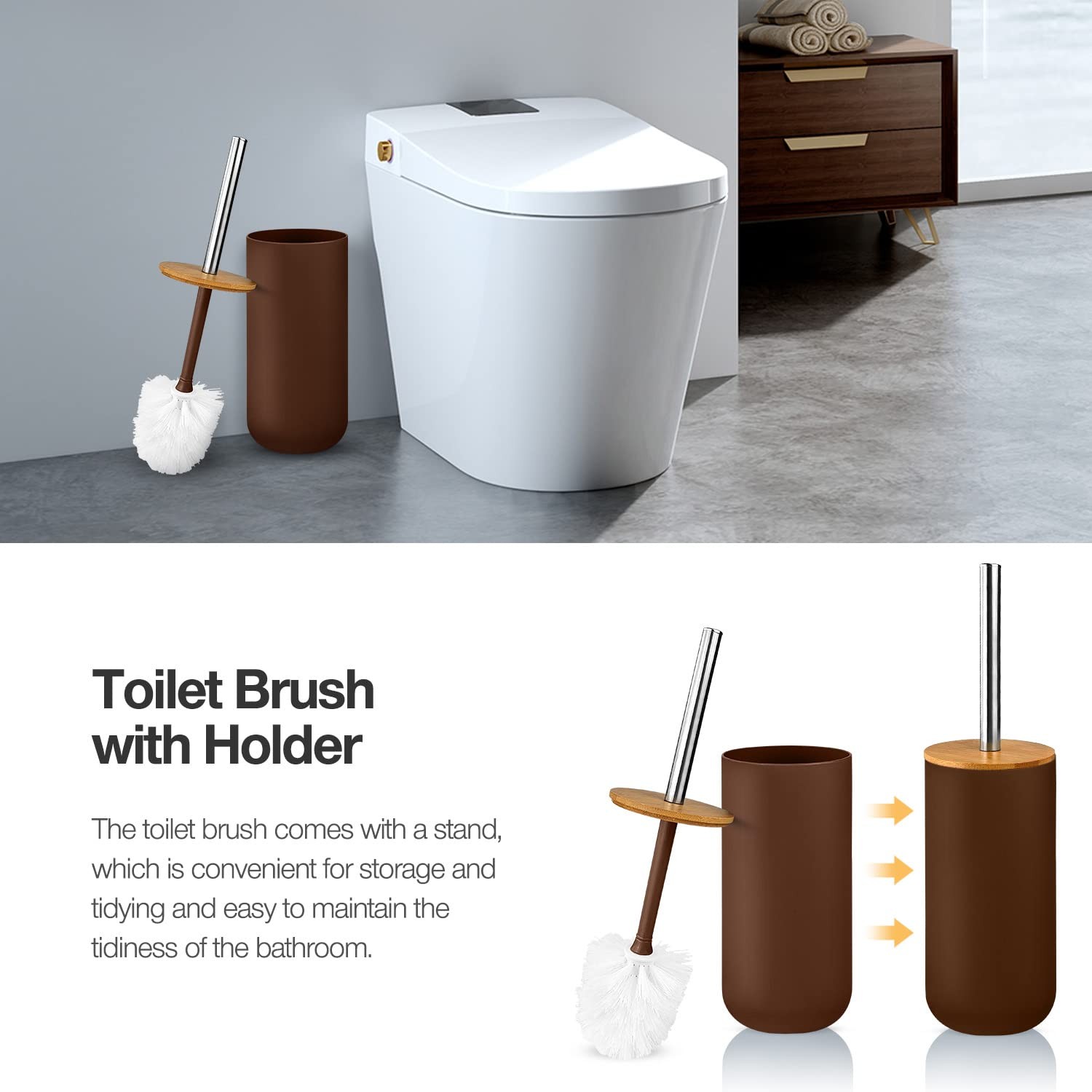 6 Pcs and Plastic Bathroom Accessories Sets, Includes Toothbrush Cup, Toothbr...
