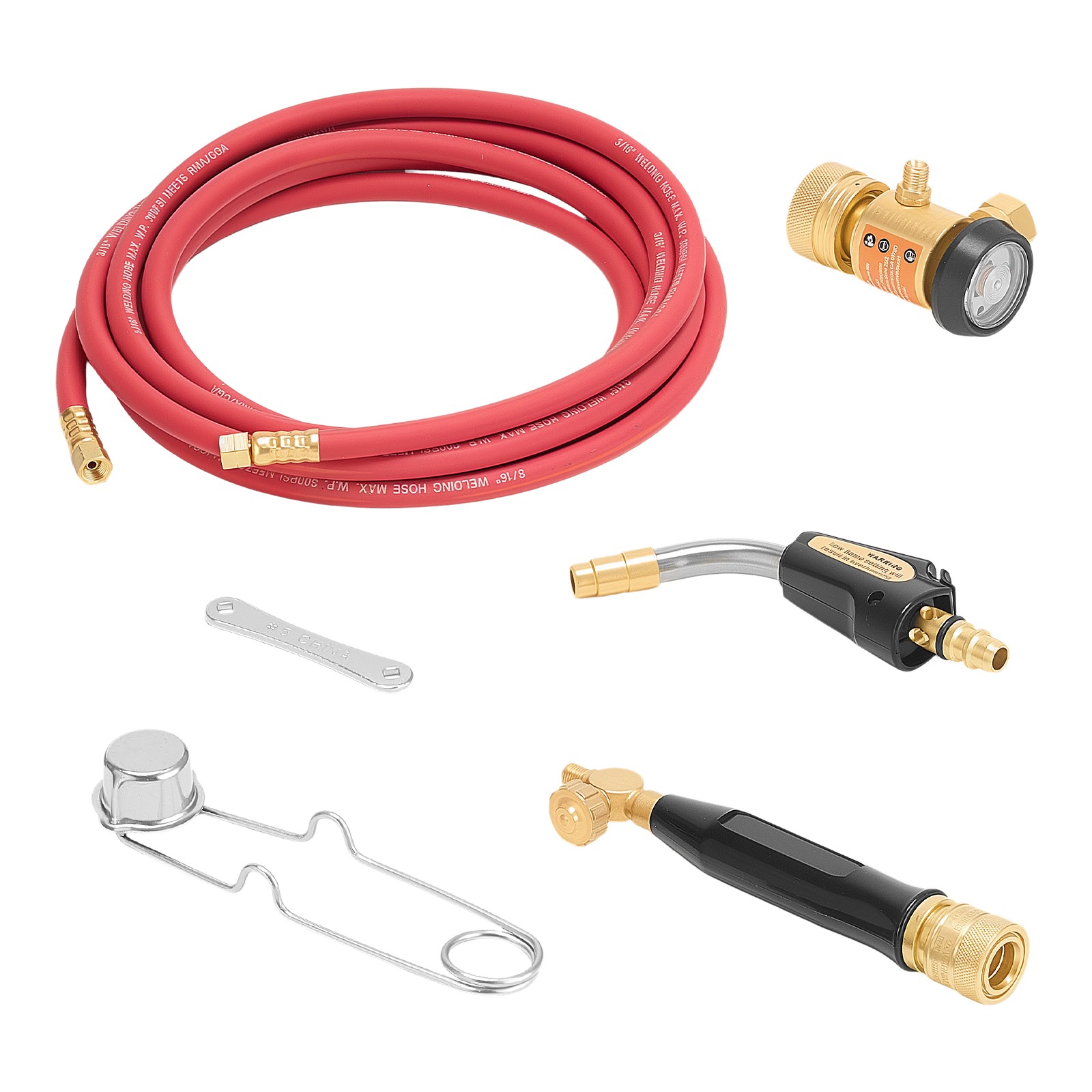 Uimoso Air Acetylene Torch Kit with Self-Igniting Welding Tip for Gas Welding