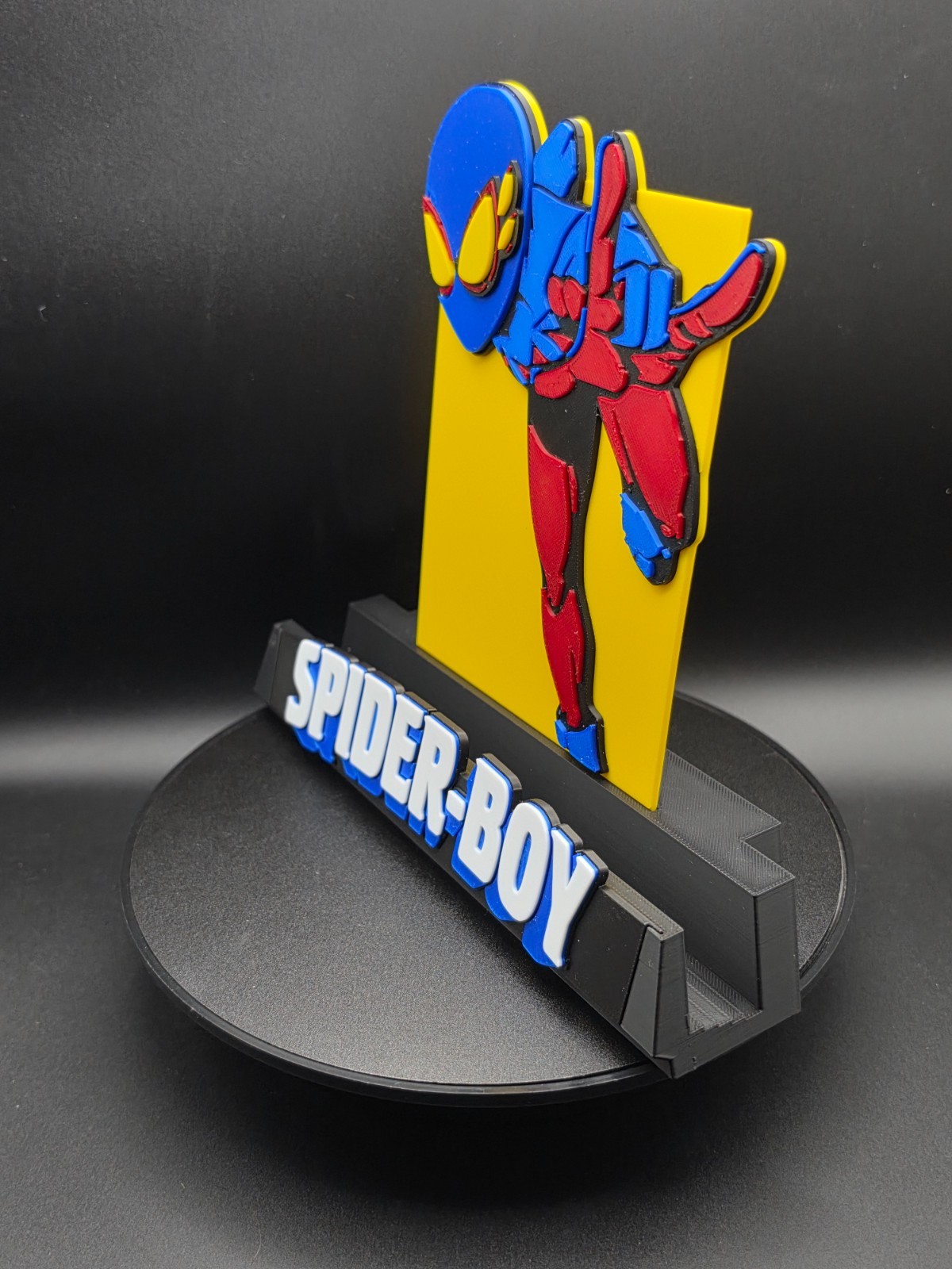 Spidey-Boy Comic Book Display Stand for Graded CGC, CBCS, and Non-Graded Comics