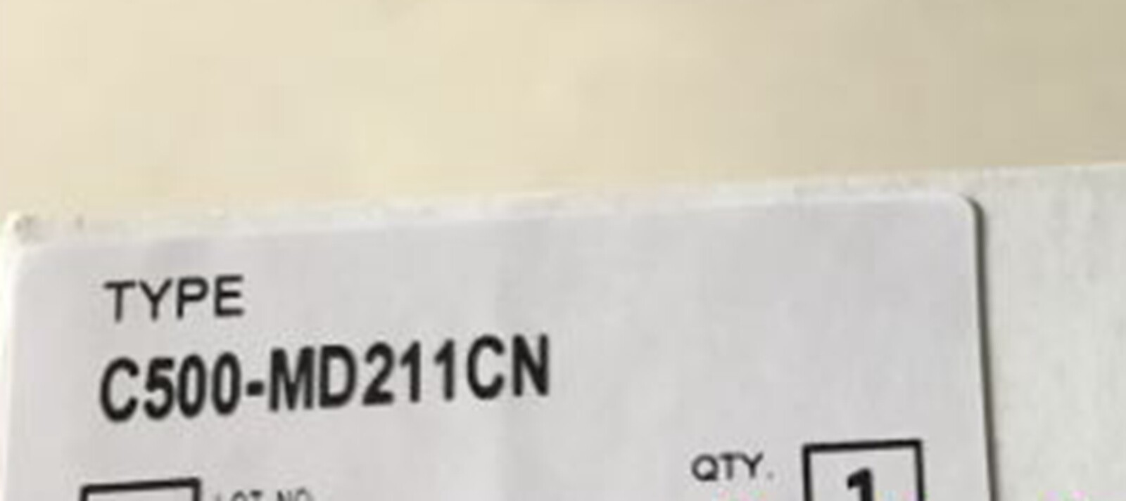NEW Omron plc C500-MD211CN