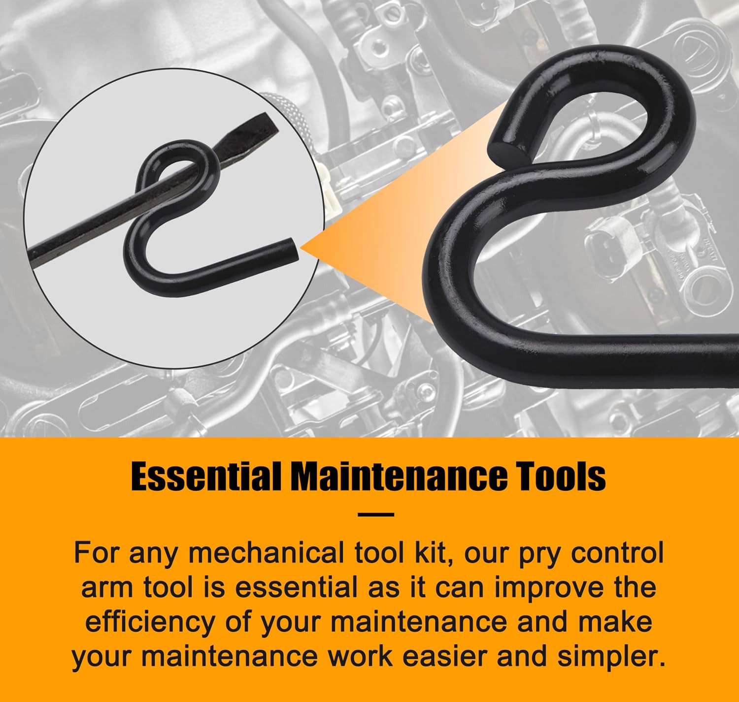 Lower Control Arm Prying Tool 6007 Designed for 7/8 Inches Diameter Pry