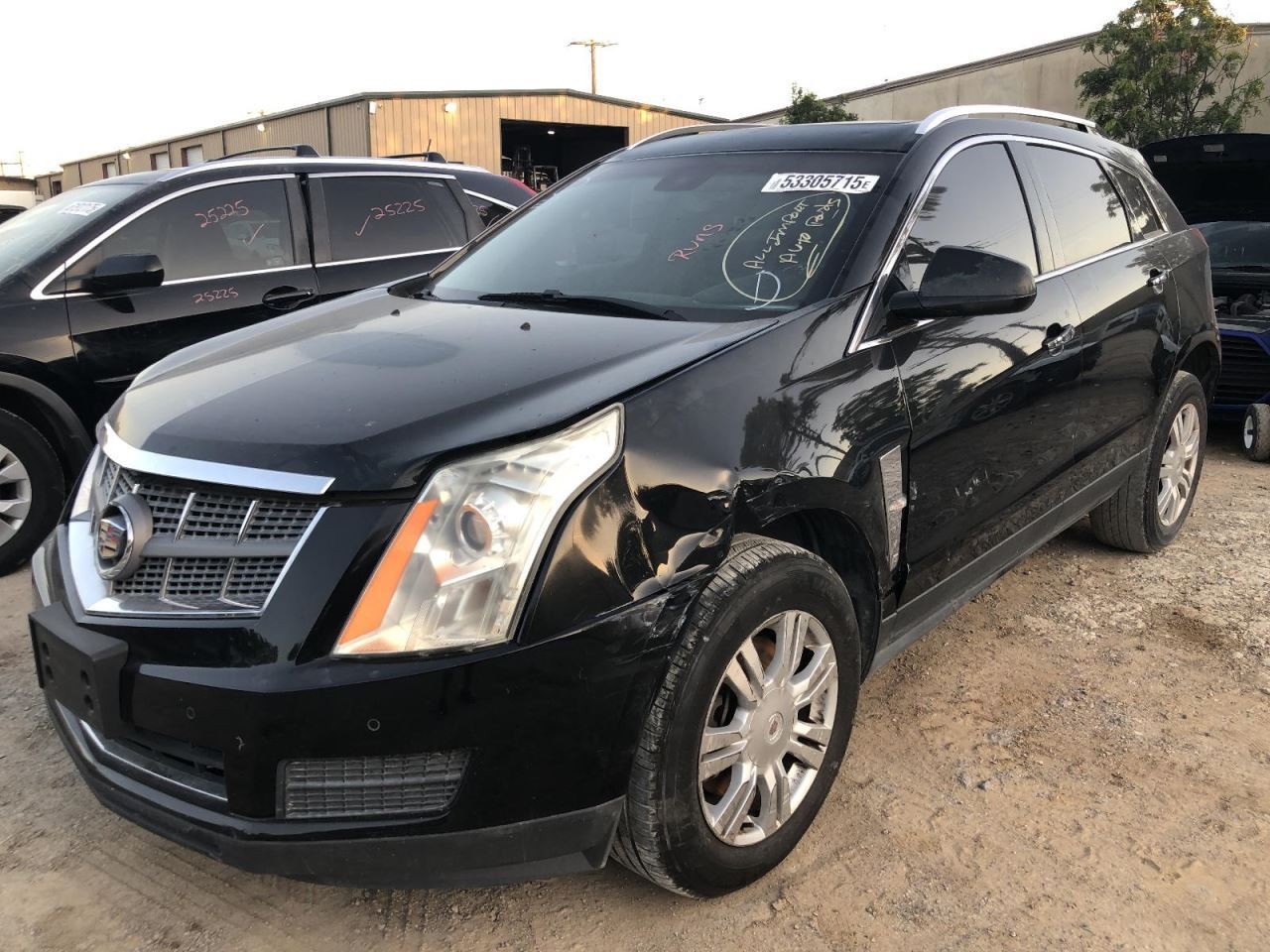 Sun Visor Left Driver Fits 10-14 SRX 961523