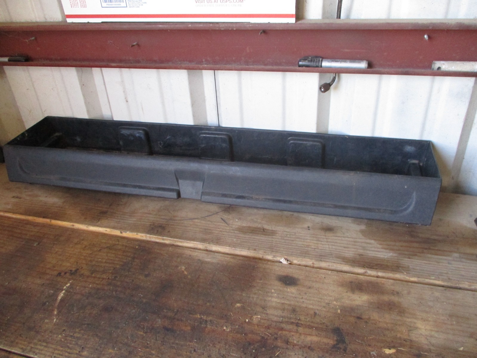 99 00 01 02 Ford F250 F350 Super Duty Behind Seat Floor Storage Cargo Tray