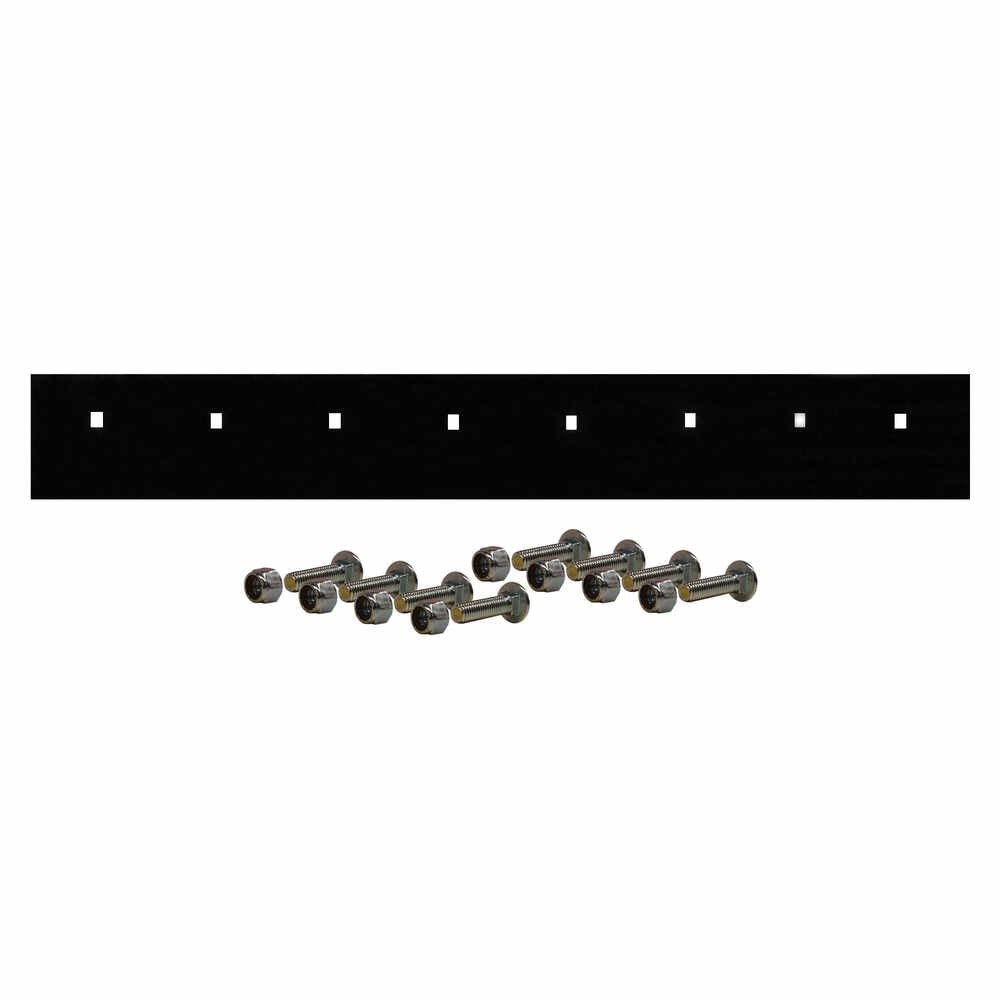 7.5' Steel Cutting Edge 90"L x 3/8"W x 6"H - Replaces Meyer 09796 with Bolt Kit