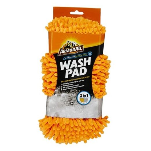 Car Wash Pad, Noodle Tech Car Wash Supplies for Cars, Trucks and , 1 Pack