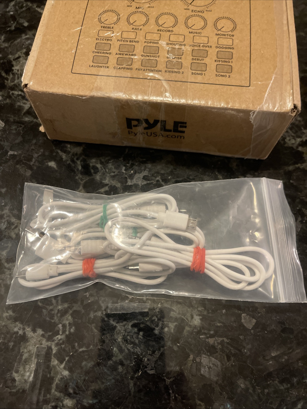 Pyle PKSCRD208 Bluetooth Mini Audio Interface Podcast Mixer Sound Card
