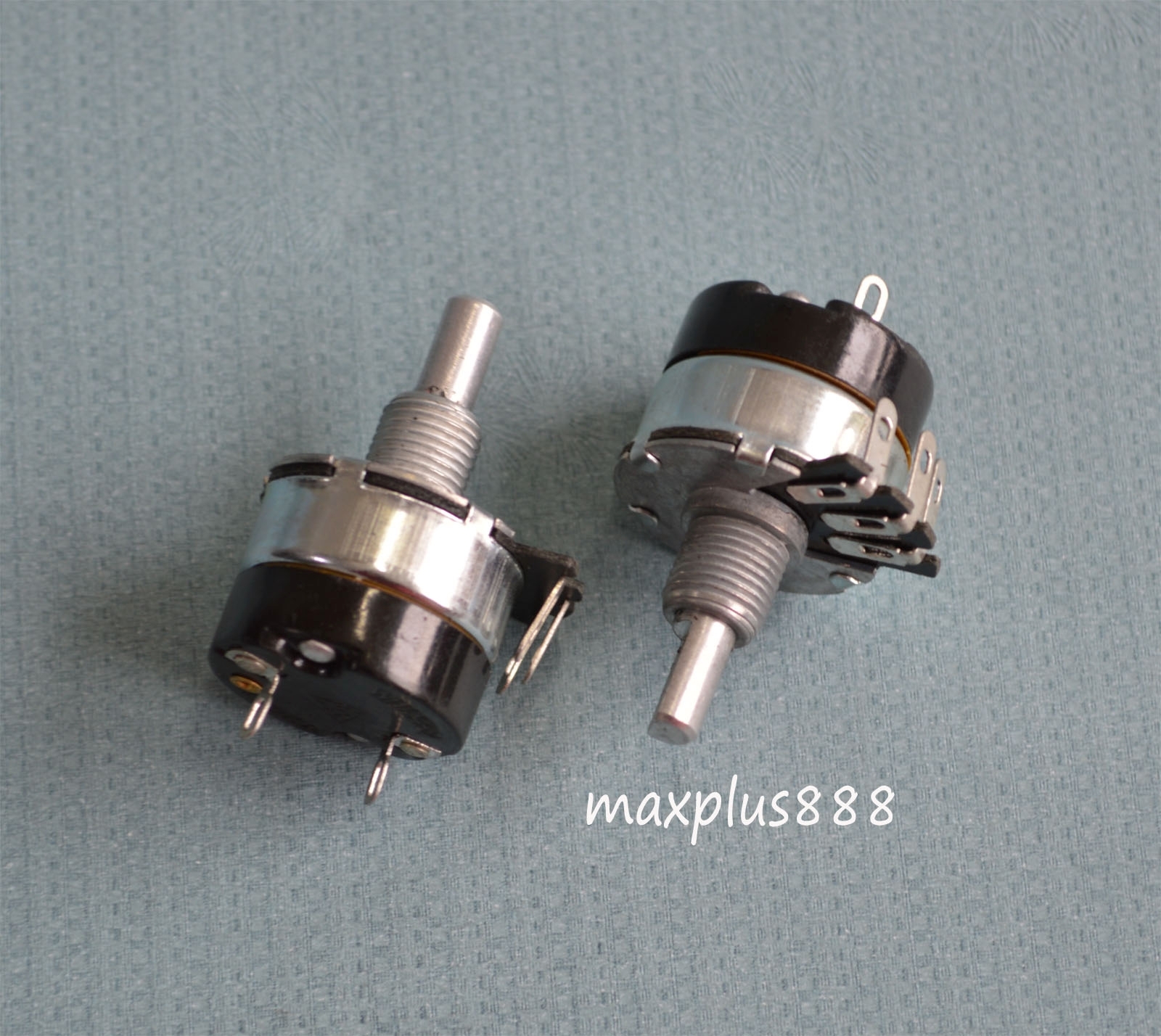 2pcs High Quality Potentiometer With Switch 47K Ohm WH134-2 Brand New