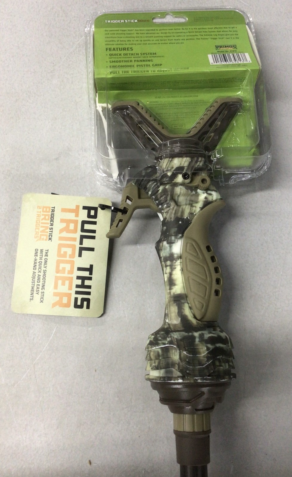 Trigger Stick Gen3 Shooting Stick Adjustable Height, Quick-Detach Yoke, Durable