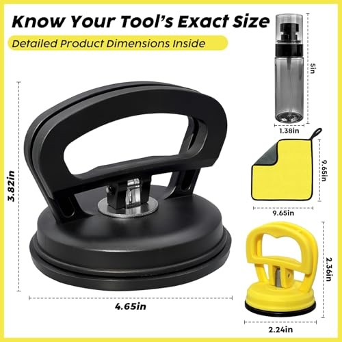 Car Dent Puller, 4pcs Car Handheld Puller Set,Upgraded Model Car Dent Puller