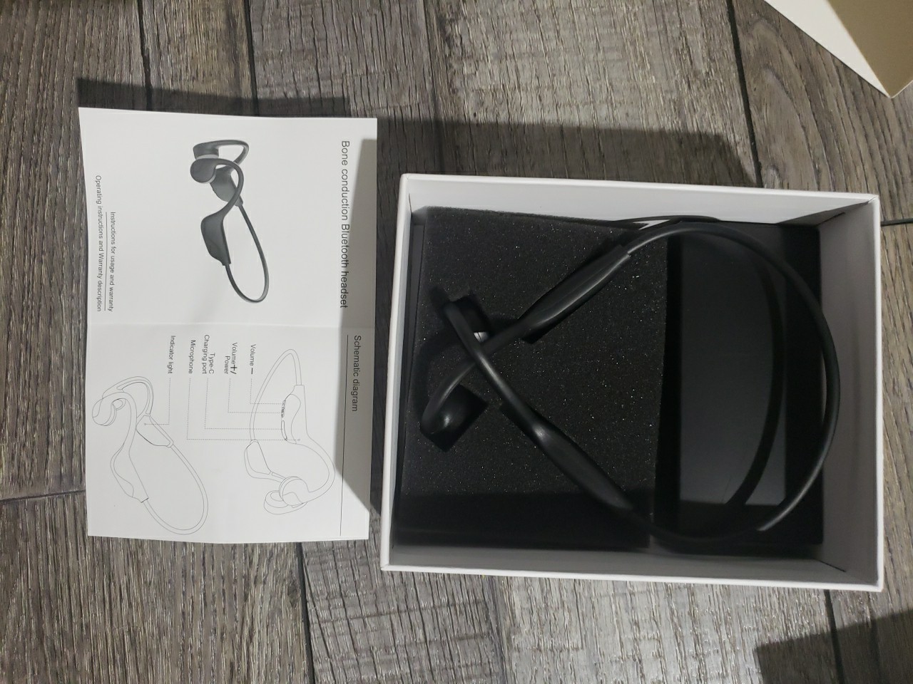 OpenEar X3 Bone Conduction Headphones, Bluetooth Wireless Headset