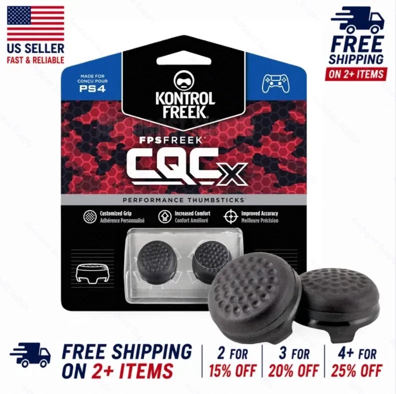KontrolFreek FPS Thumbsticks for PS4/PS5 – CQCX – Ships Fast
