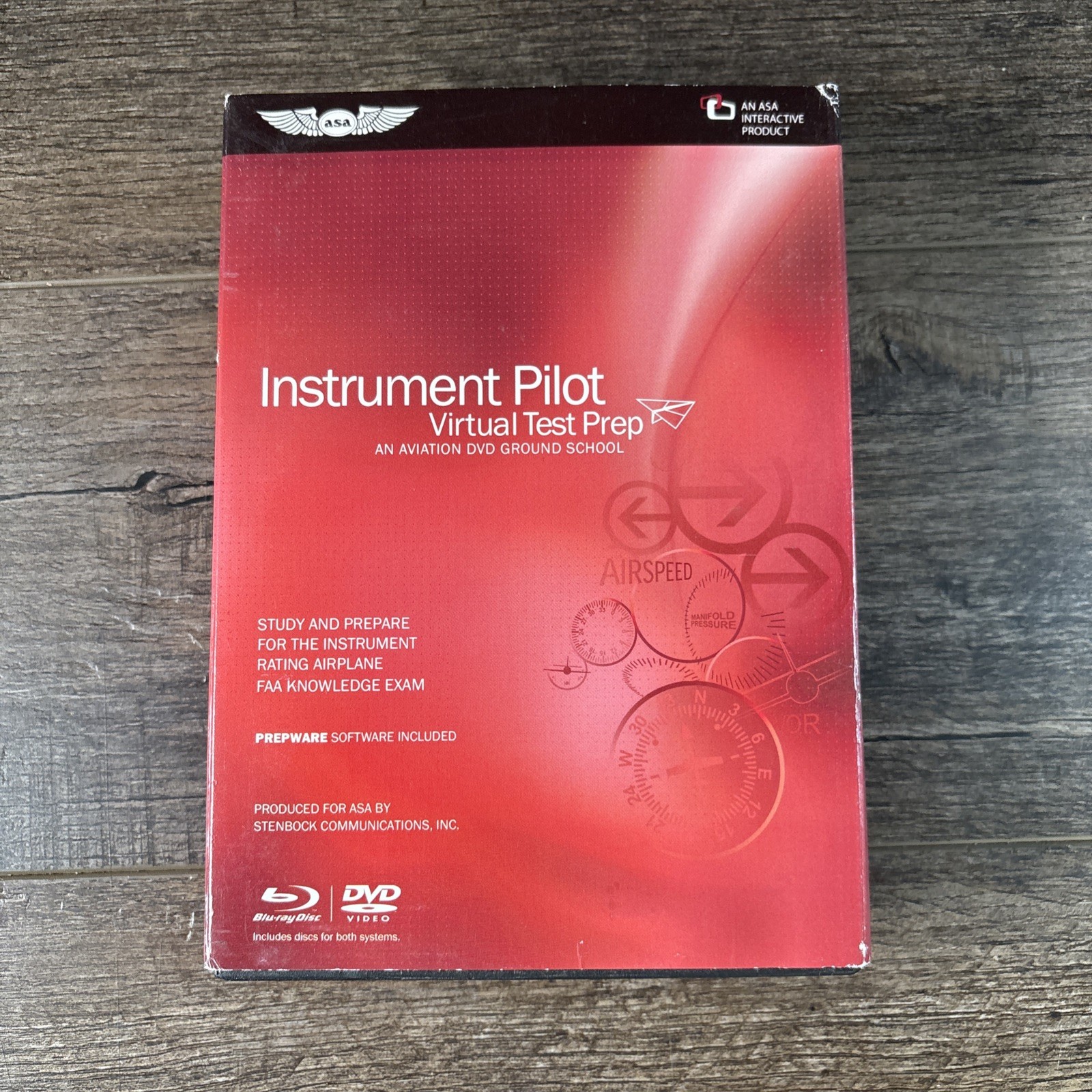 Asa Instrument Pilot Virtual Test Prep DVDs And Blu-ray’s School Exam Study