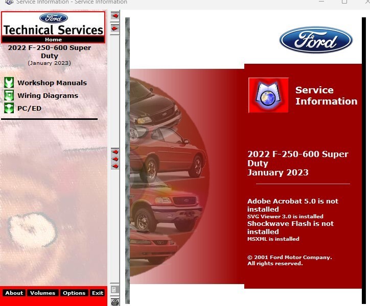 2022 Ford F250 LARIAT XL XLT Platinum Pickup Truck Factory Service Manual on USB