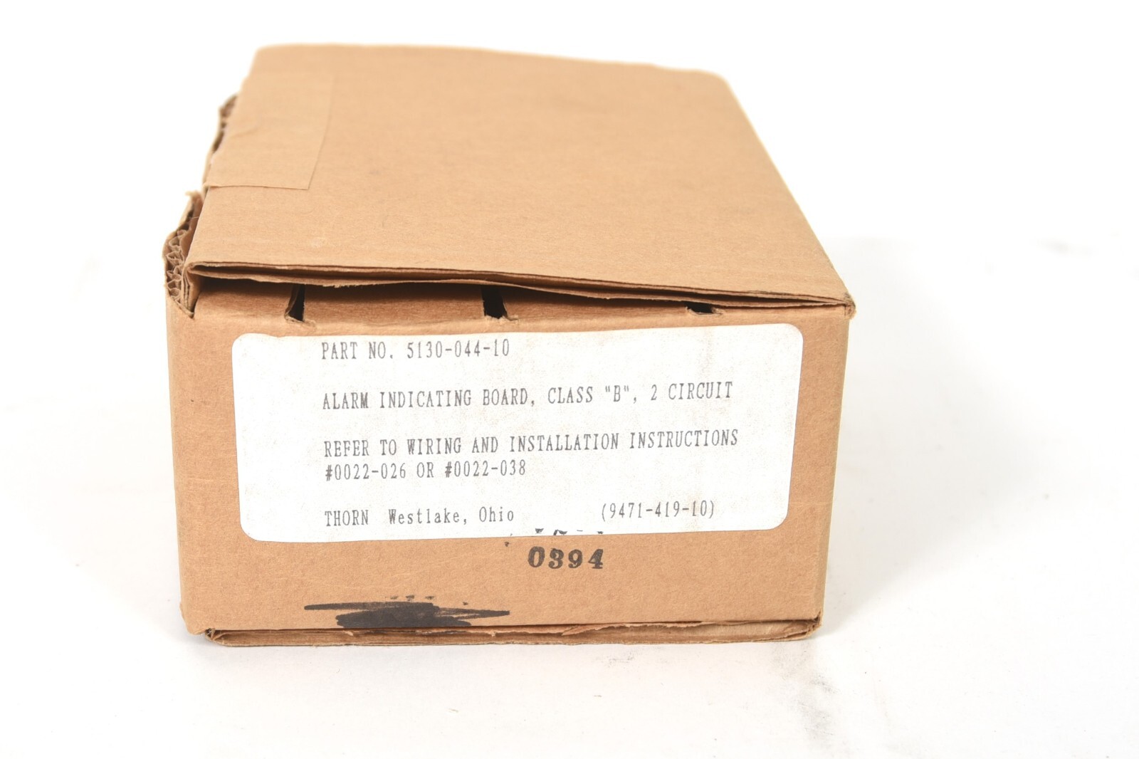 Class "B" Alarm Indicating Board Part 5130-044-10 Fire System Module