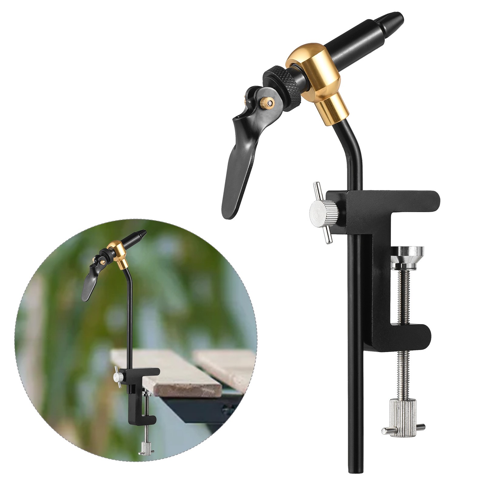 Fly Tying Vise Flies Tying Tool DIY Lure Making Teasers Tool Fishing XMIG