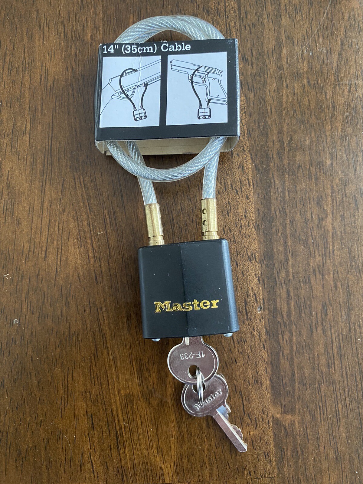 Master Lock 14 Inch Cable Gun Lock