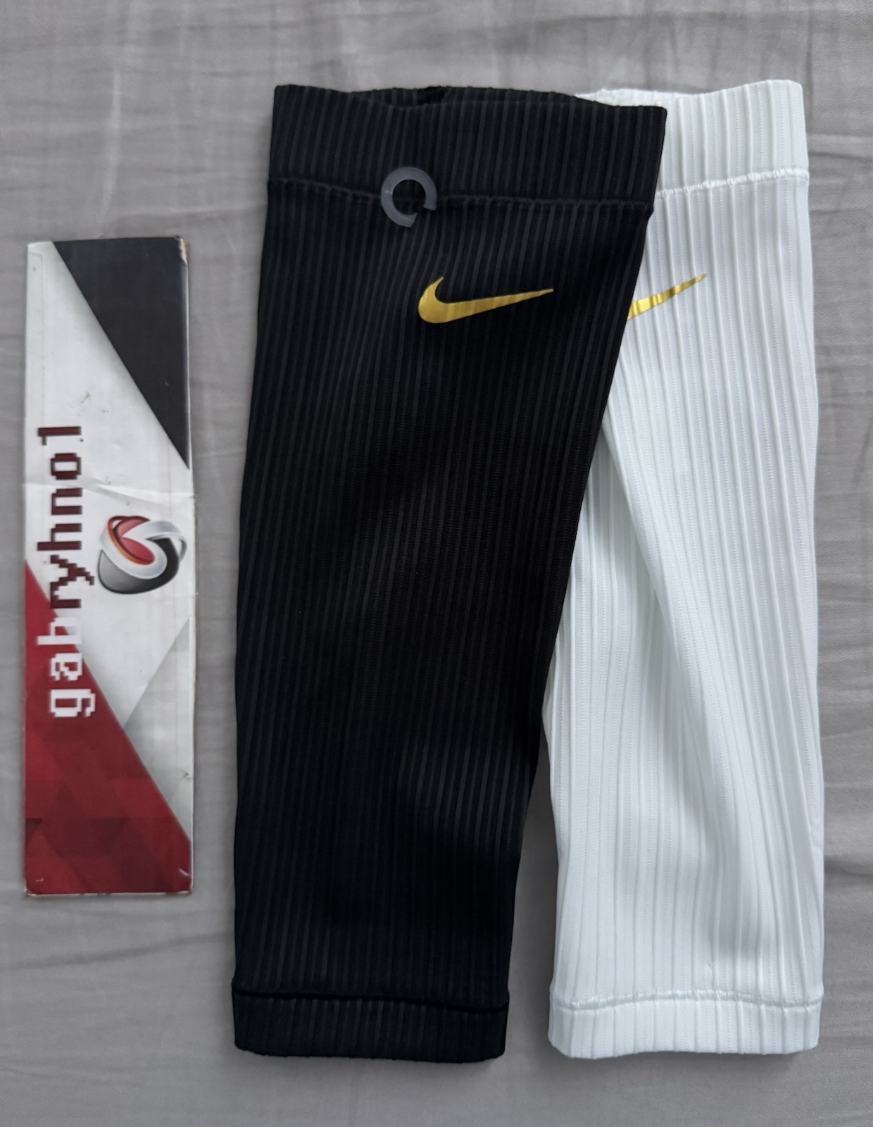 Nike 2023 Pro Elite Running Calf Sleeves DR4867-077 Made In USA Adult Size 3XL