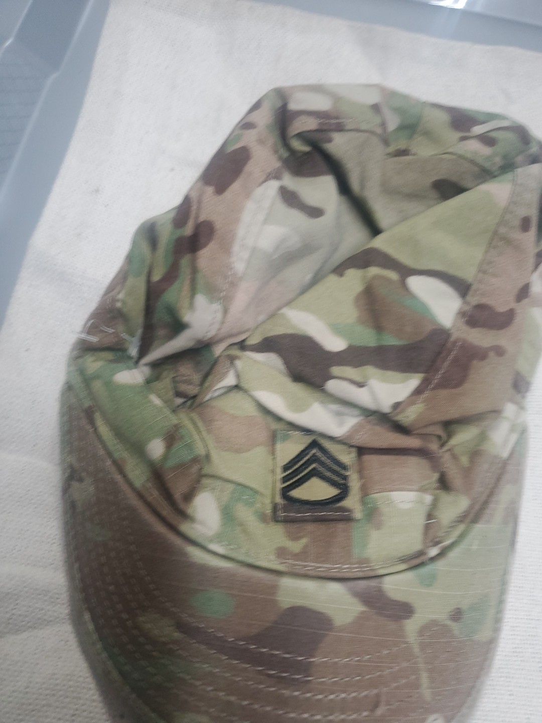 Used Patrol  Cap Hat Size 7 3/8