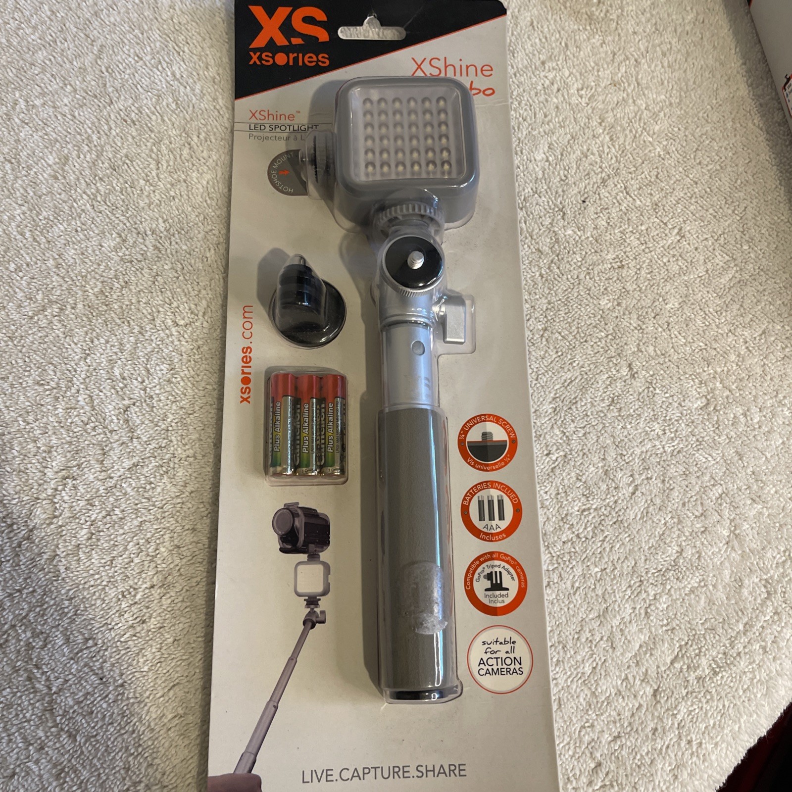 Set Of Portable Camera Equipment Sealed