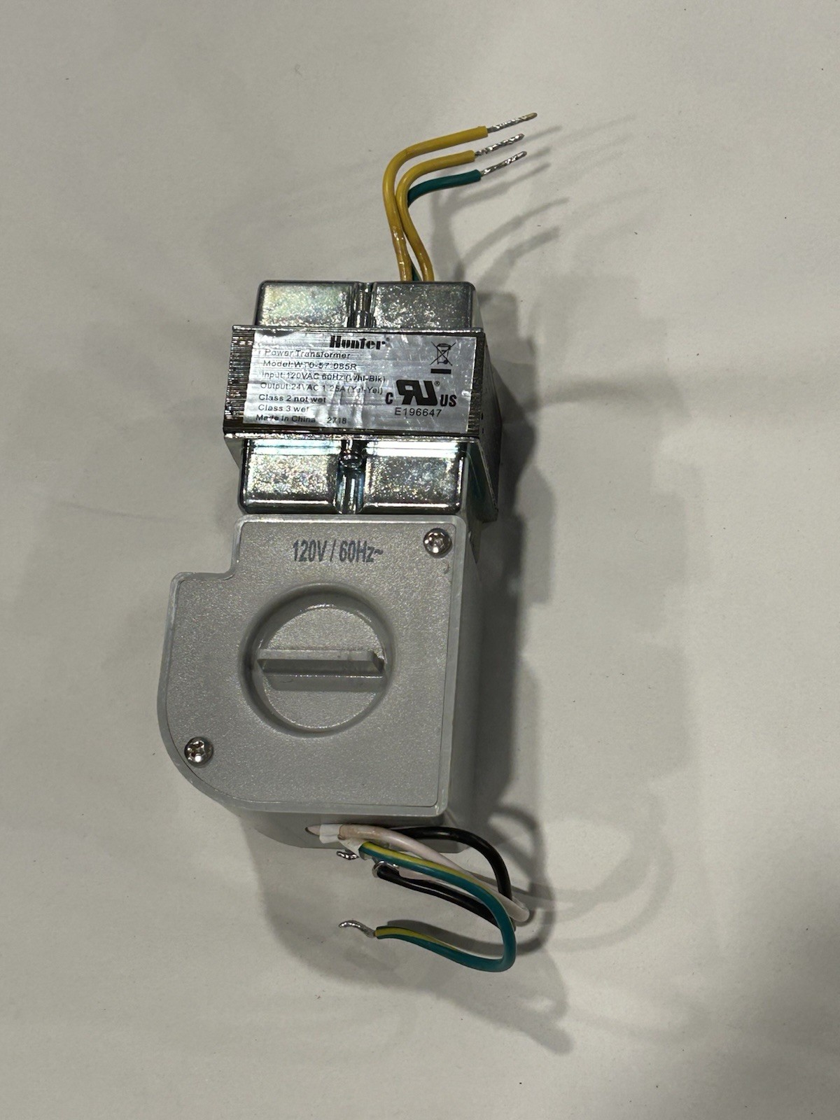 HUNTER  Model:W.T0-57-085R For PC-400 Transformer/Power Supply Comes As Shown