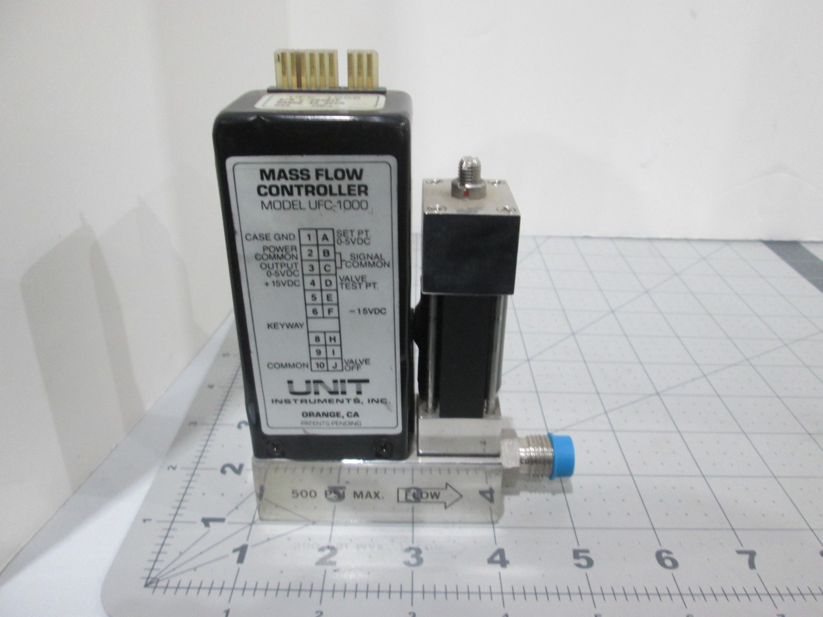 Unit, UFC-1000, Mass Flow Controller, CHF3, 40 SCCM, Used