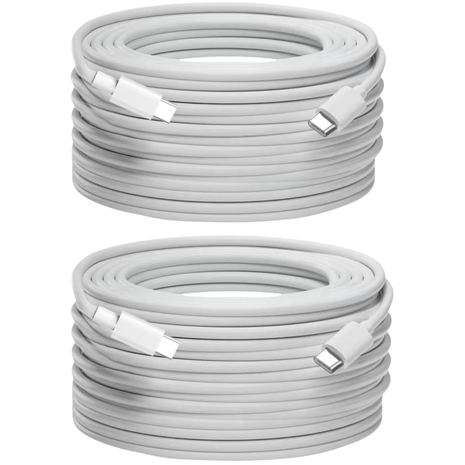 USB C Cable 15Ft,Usb C to USB C Cable 60W Fast Charging 2 Pack, Extra Long Type