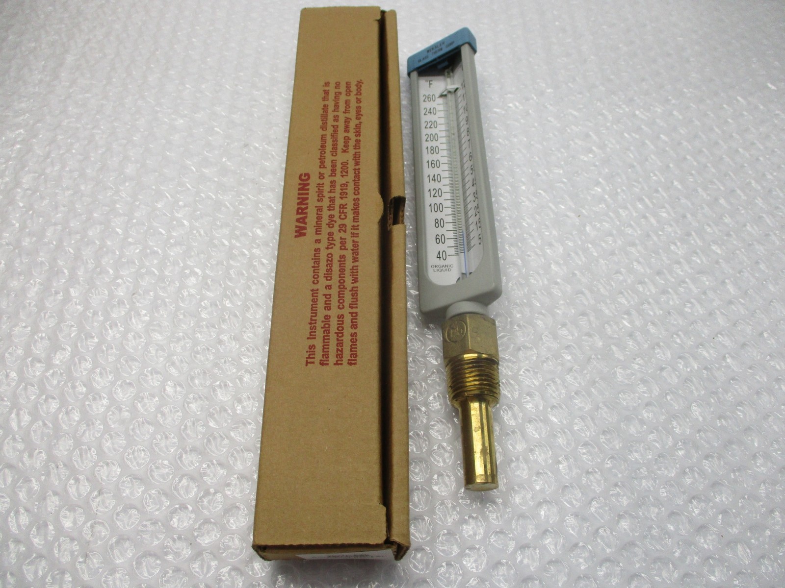 WEKSLER 152FC-PBF THERMOMETER 40-260F NSMP