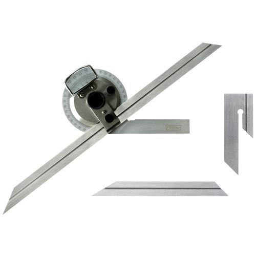 Bevel Protractor with 6" and 12" Blades