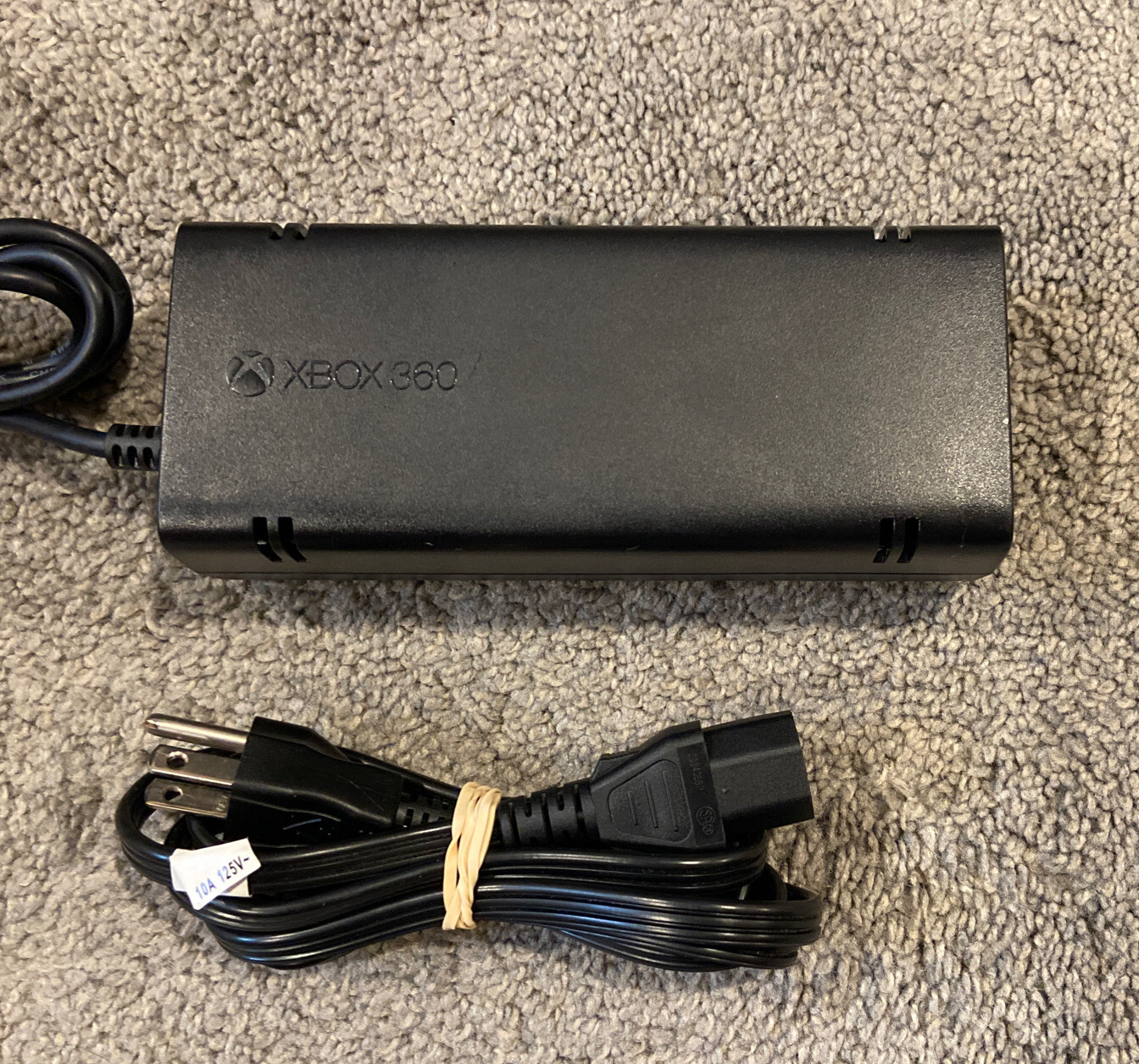 Official Microsoft Xbox 360 E Power Supply Cord Brick Adapter! ~ Authentic!