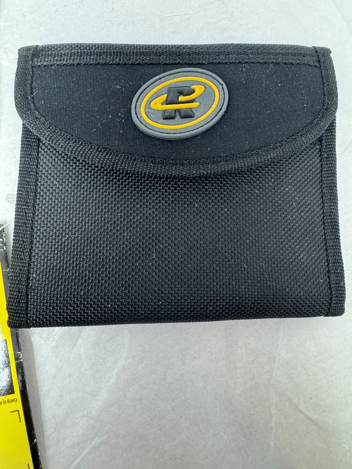 New RoadWired Black Slim PDA Wallet Camera Card Storage More Black Nylon