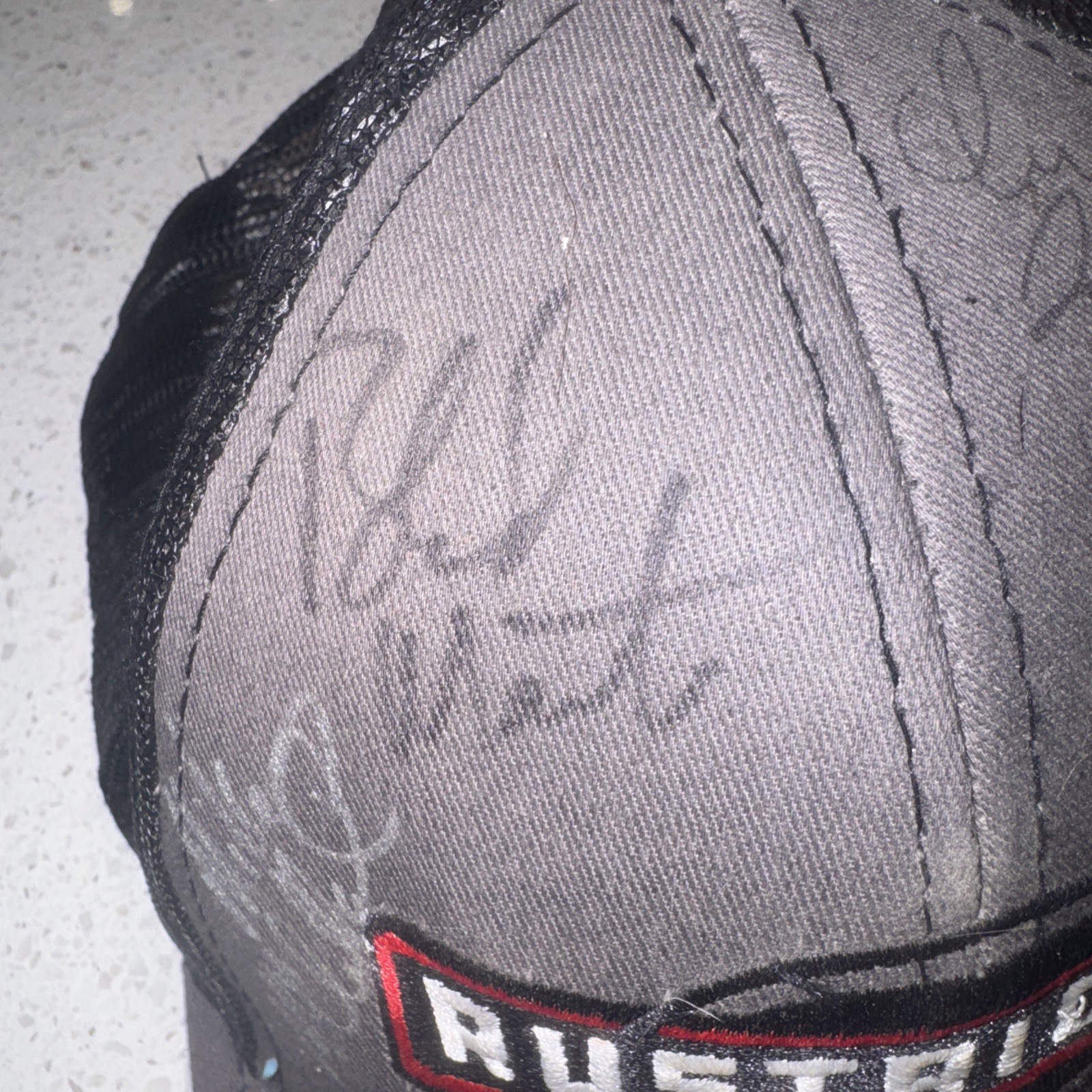 Pro Fishing Signed Strapback Hat Cap - Plano Rustrictor - David Dudley & others