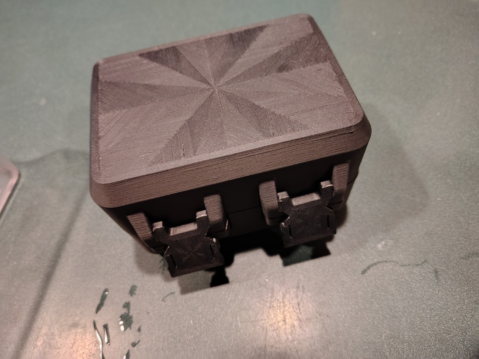 Carbon Fiber  Filament 3d Printed Bac Water Case