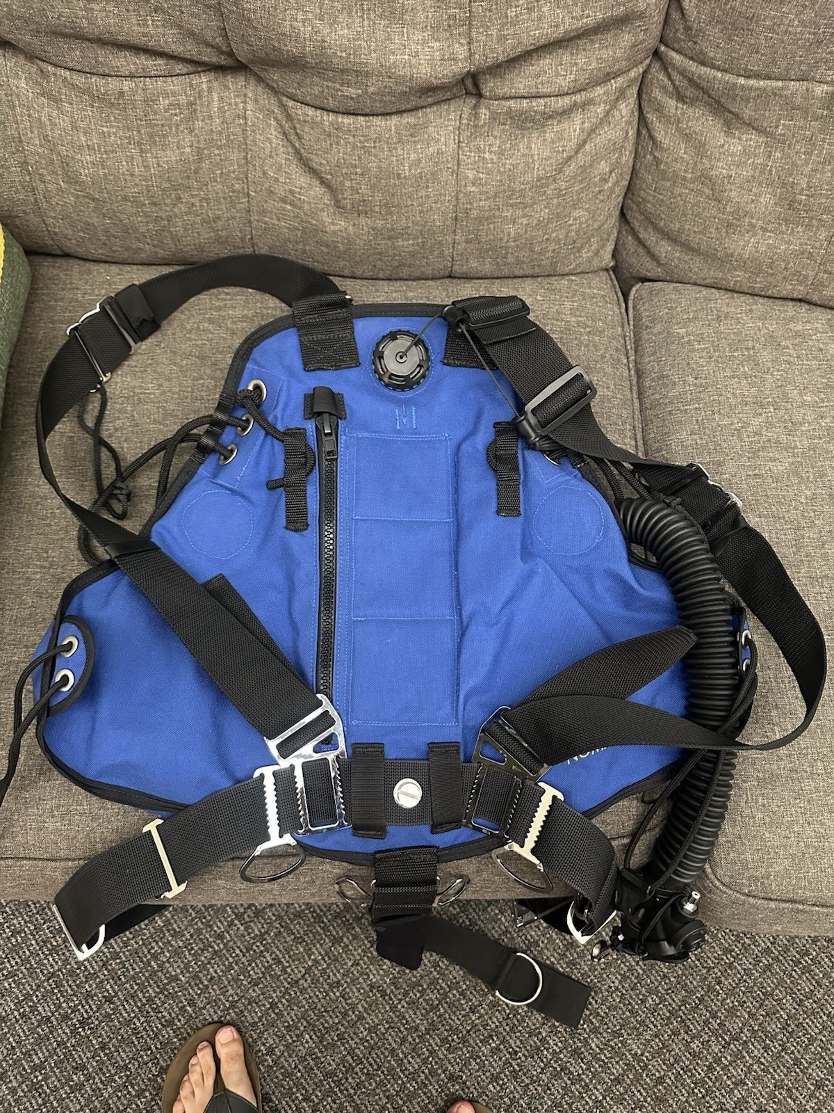 Dive Rite Nomad Ray Sidemount Scuba Diving System With Free Cargo and B Plate