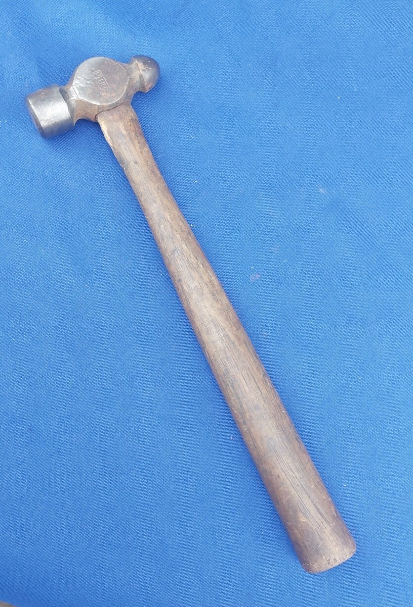 Plumb 12oz Ball Peen Machinists Hammer Blacksmithing USA Vintage