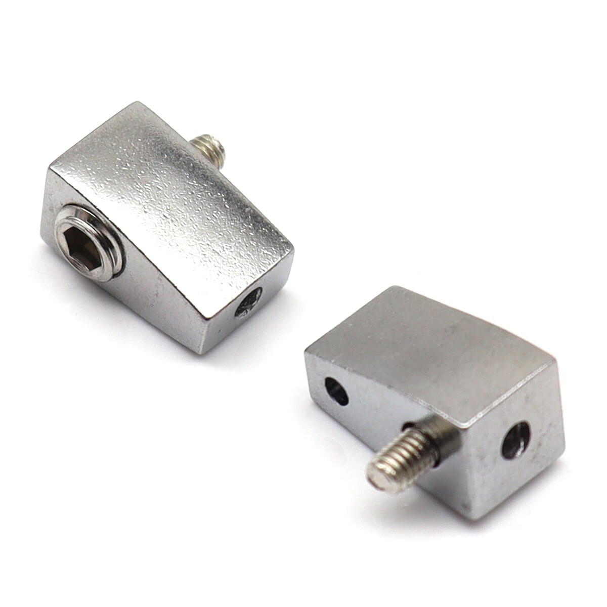 6 String Headless Electric Guitar Nuts Single String Nuts Split Type Nuts Silver