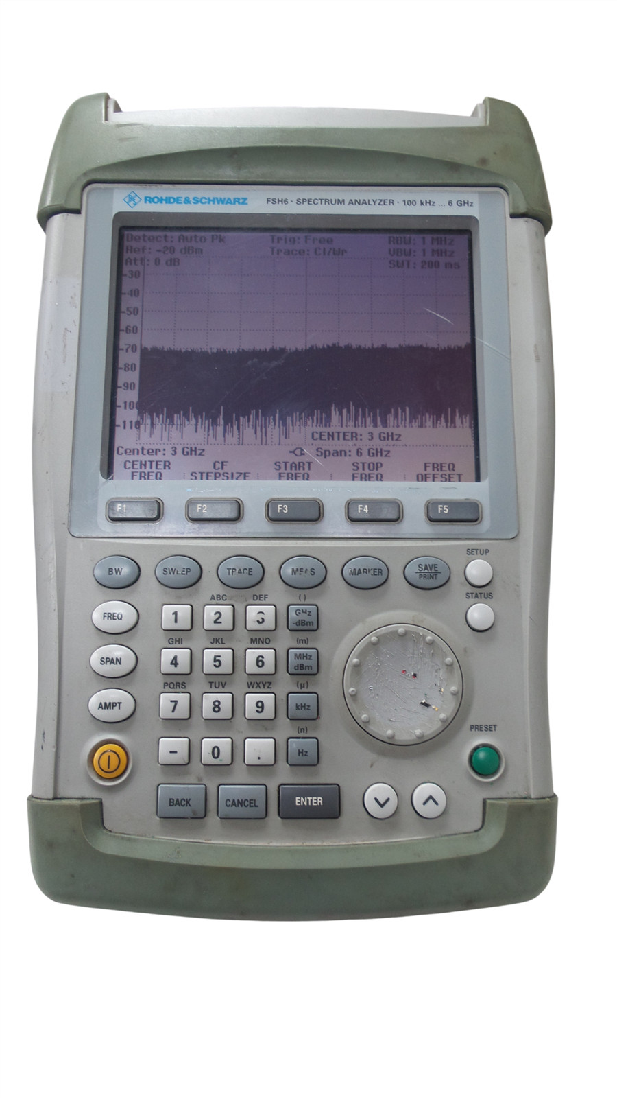 Rohde & Schwarz  Spectrum Analyzer FSH6-N 100KHz to 6GHz - Free Shipping