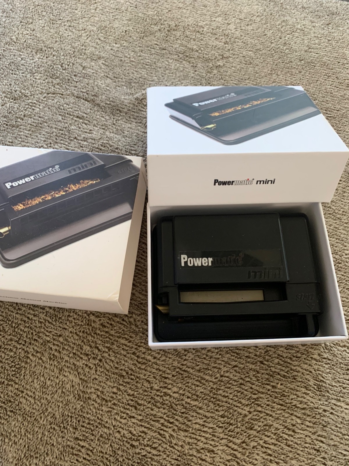 🔥🌱 POWERMATIC® MINI MANUAL CIGARETTE INJECTOR KING & 100MM ROLLING MACHINE