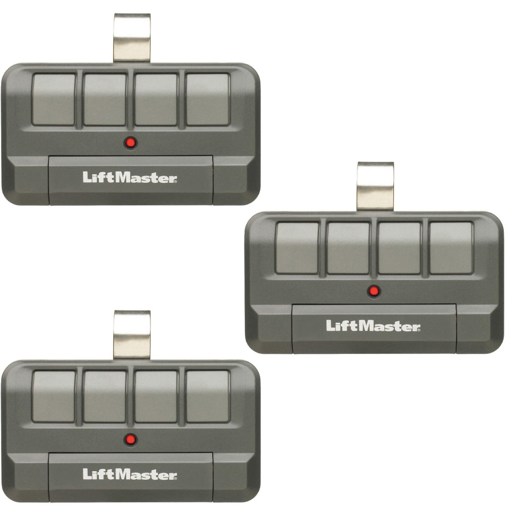 Chamberlain 894LT Remote Control Liftmaster 3-Pack 4-Button Remote Controls