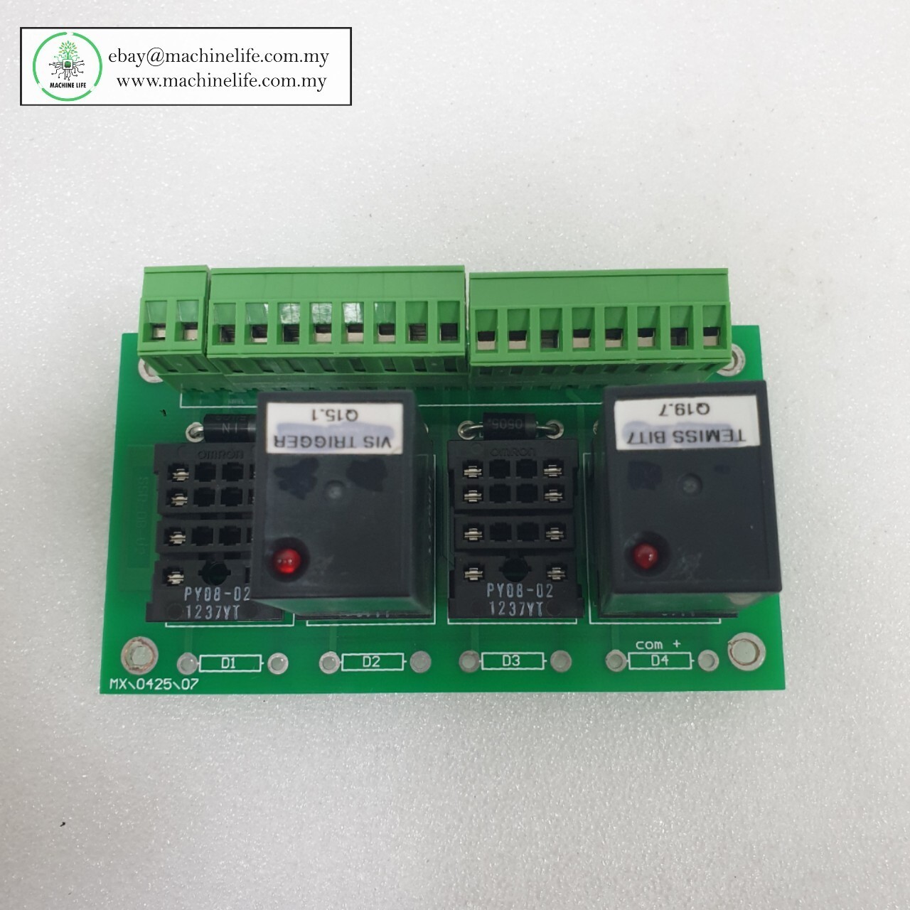 1 PC USED MX042507 SSR DB Board Used In YTEC YT-6300