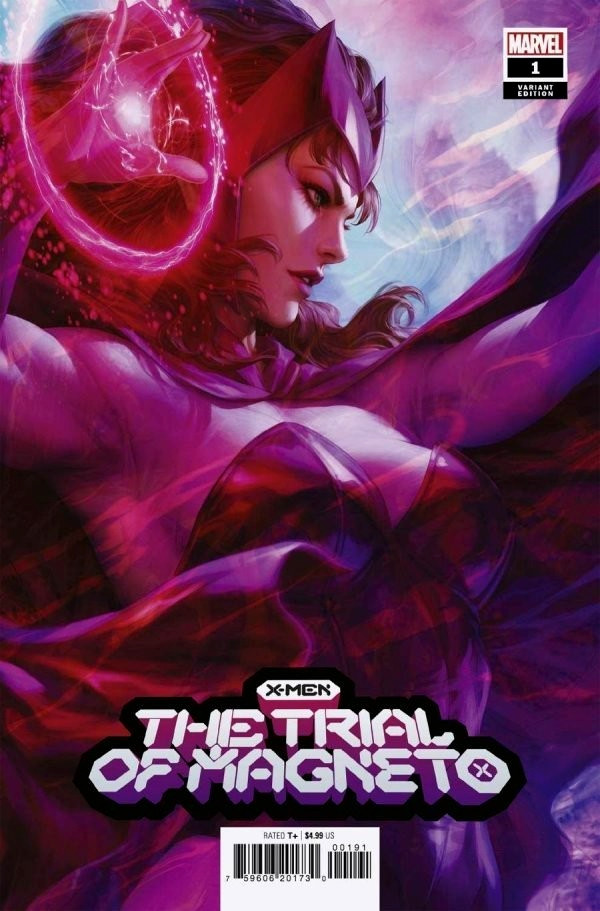 X-MEN THE TRIAL OF MAGNETO #1 VARIANT COVER BY ARTGERM NM MARVEL COMICS