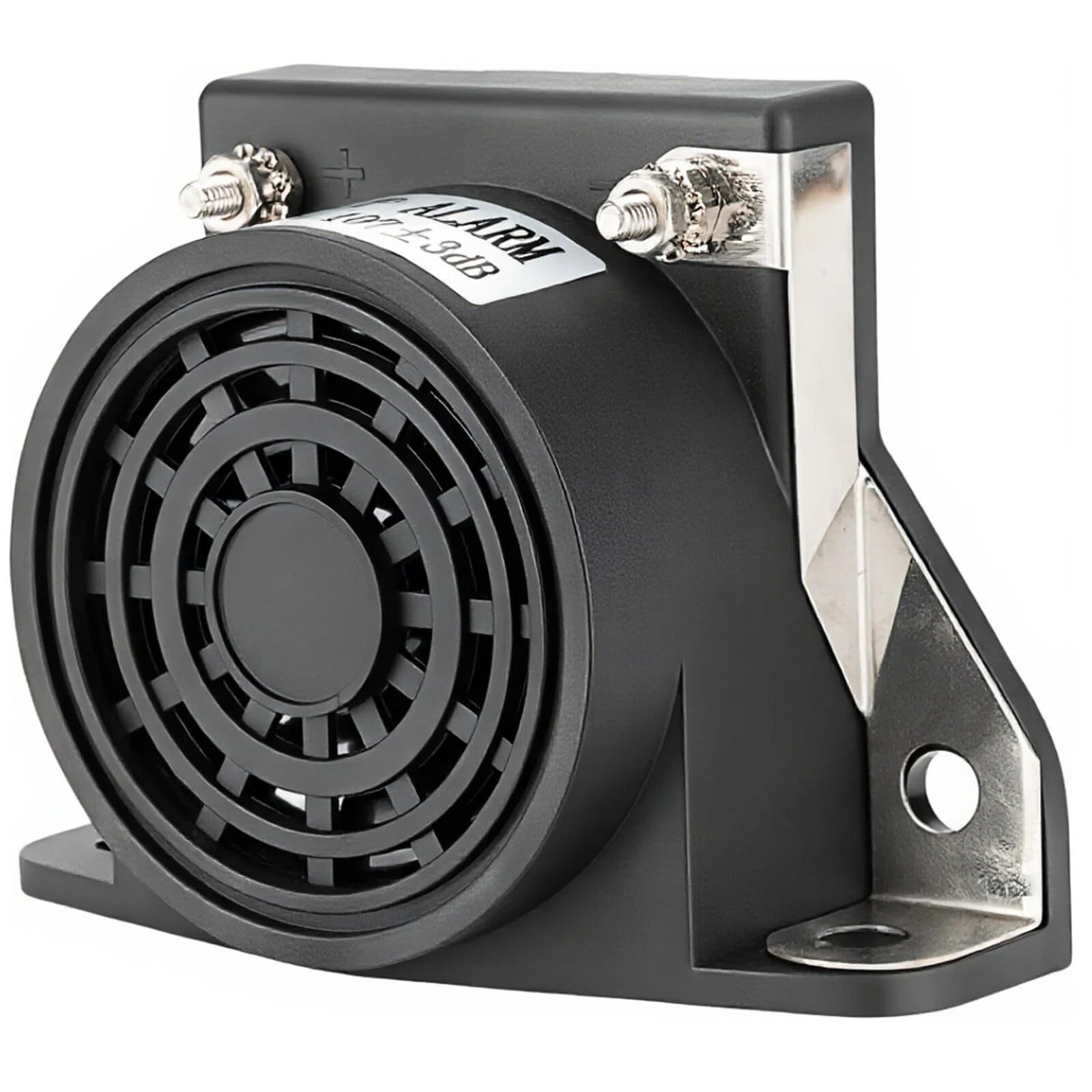​​LINGYAO Backup Alarm for Truck 12V-48V DC Square alarm horn, black