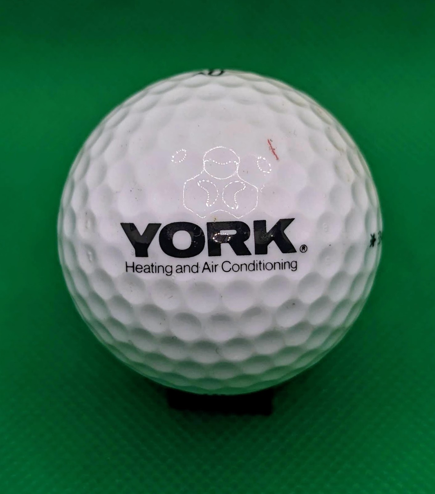 York Heating and Air Conditioning logo golf ball