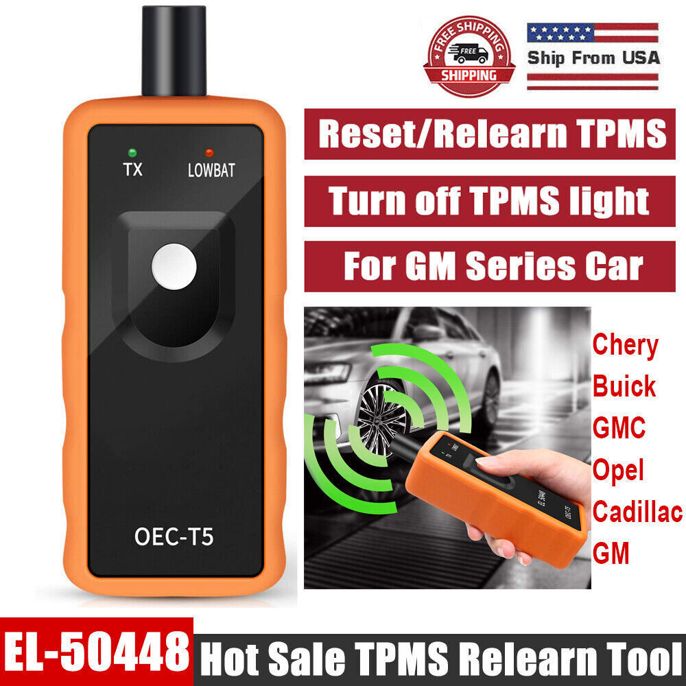 for GMC TPMS Reset Tool Tire Pressure Sensor Training Activation Transmitter