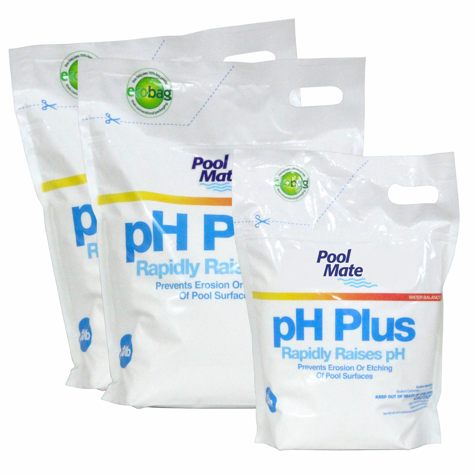 Pool Mate pH Up Swimming Pool Water Chemistry Balance Chemical - 25 Lbs.