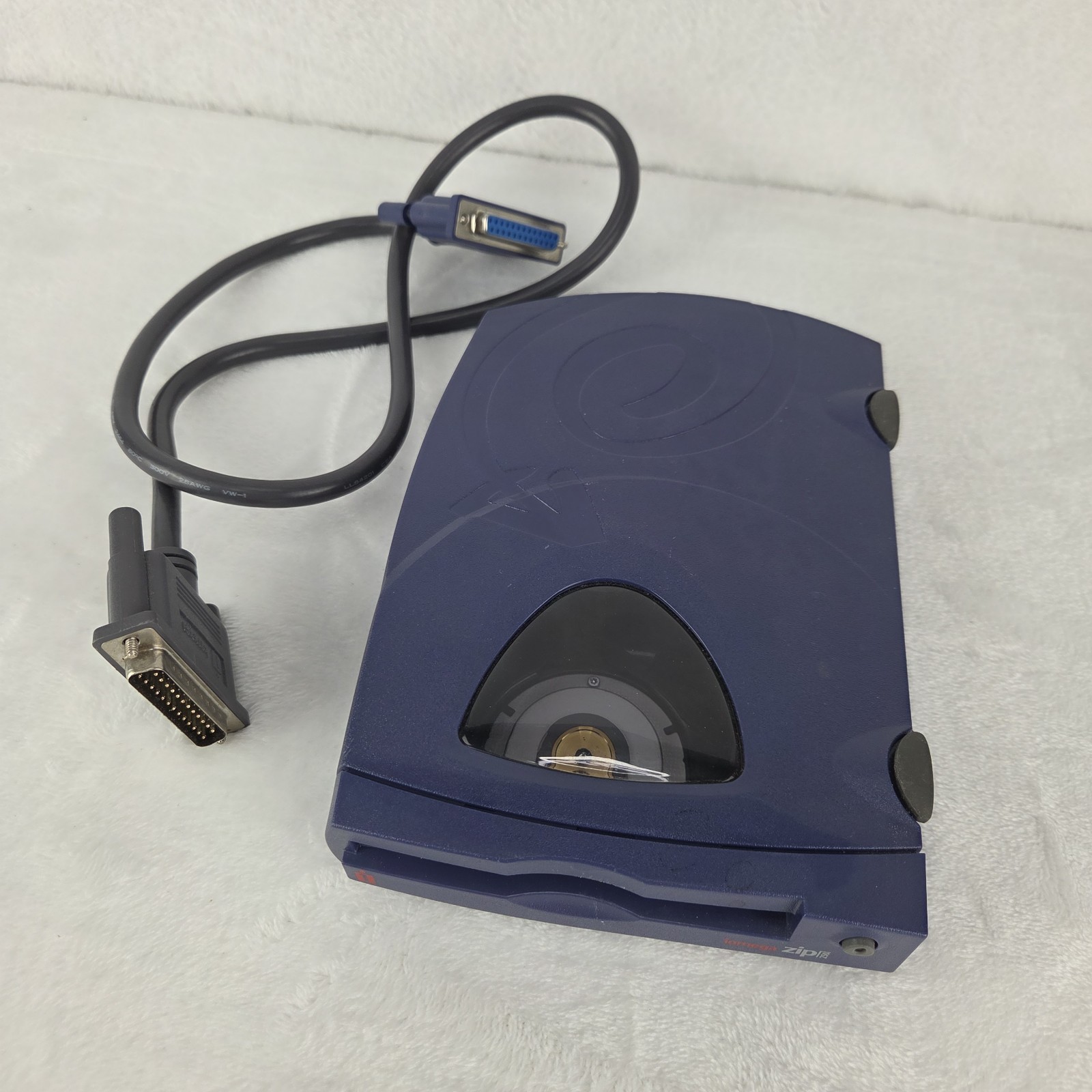 Iomega Zip 250 External Drive Z250P Parallel Port Drive No Power Supply