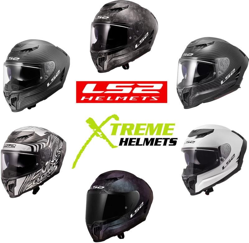 LS2 Dragon Carbon Helmet Full Face Inner Sun Shield Pinlock Ready DOT ECE XS-3XL
