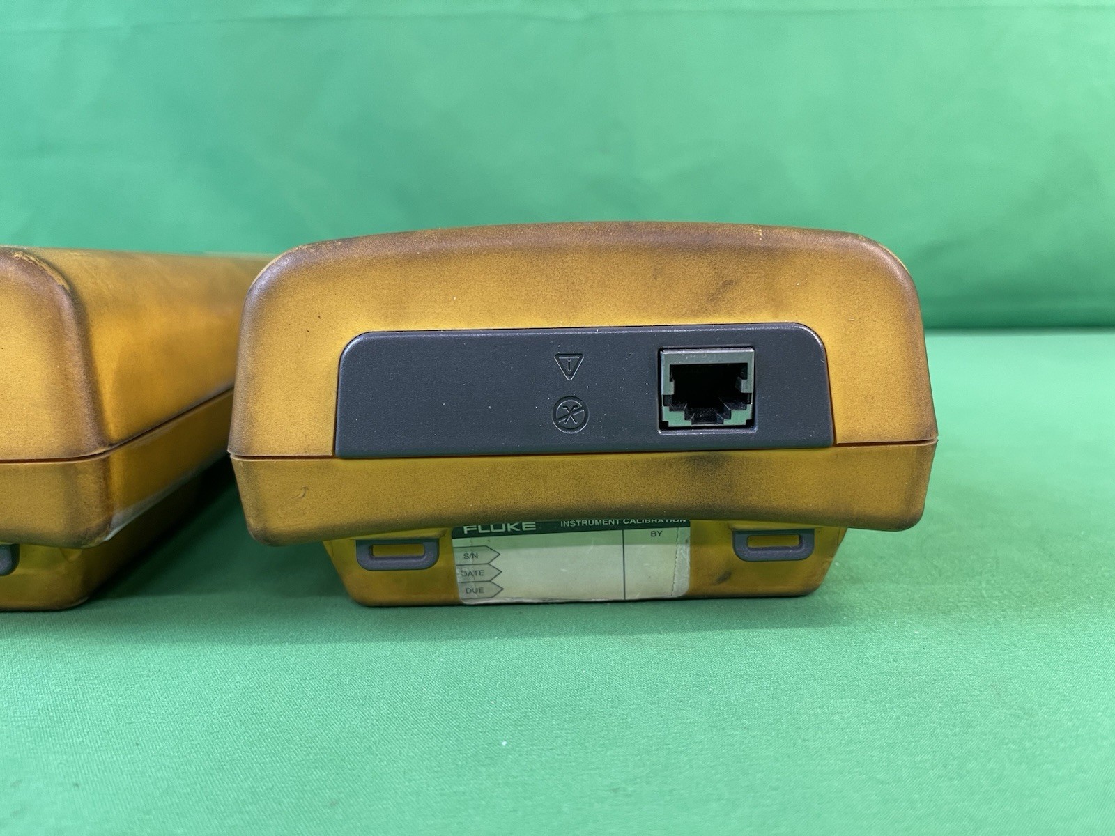 Fluke DSP-100 LAN CableMeter & DSP-SR Smart Remote Power Tested Blank Display