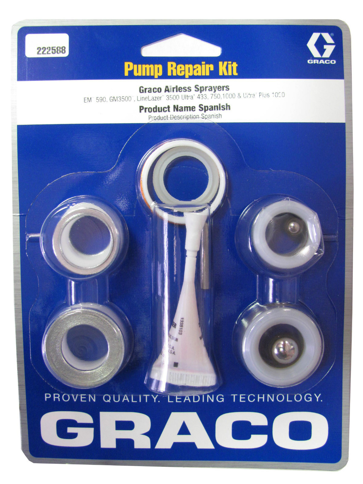 Graco Piston Repair Kit 222-588  222588 High Quality OEM EM590 GM3500